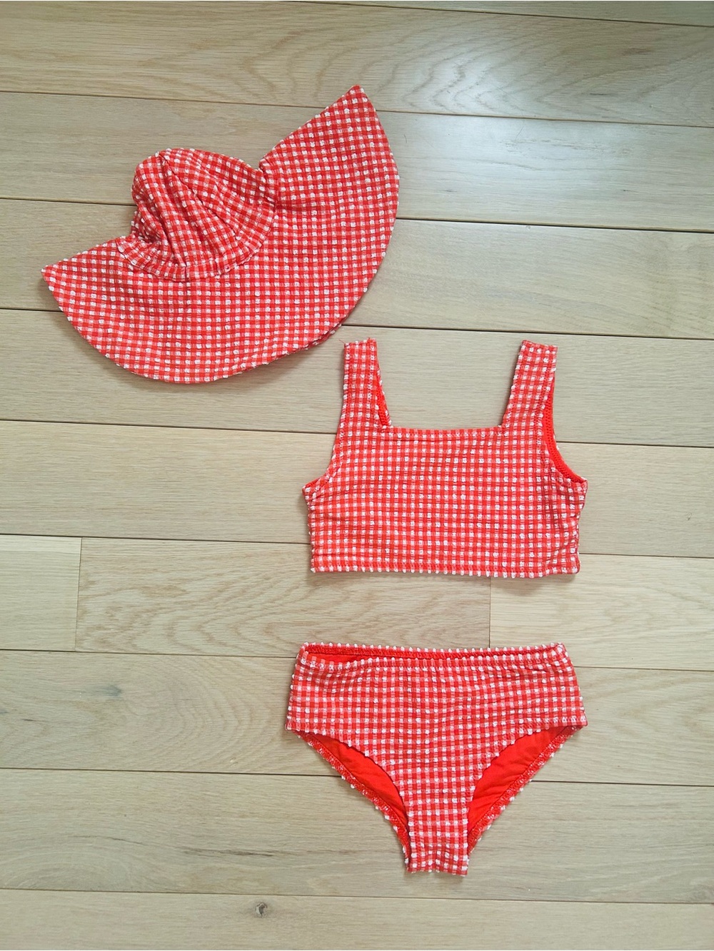konges sløjd Bikini Set with Matching Sun Hat